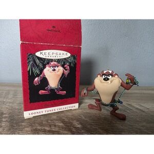 Hallmark Keepsake Ornament 1994 Looney Tunes Tasmanian Devil‎ Taz Christmas Box